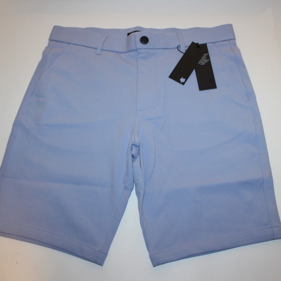 $148 Greyson Golf Mens Size 32 Sequoia Shorts Stretch Heron Blue Butter Soft - Picture 1 of 11